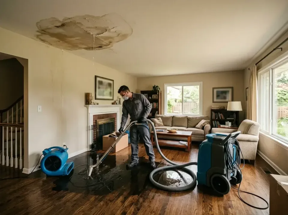 attic-pipe-burst-ceiling-drip-008 — frequently asked questions, Water Damage Restoration & Carpet Care in Porter, IN